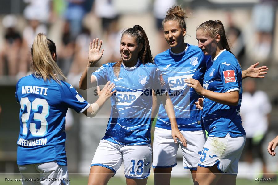 Isabella Hartig, Sportgelände, Mainaschaff, 07.08.2022, DFB, sport, action, Fussball, August 2022, Saison 2022/2023, Am Eller, Freundschaftsspiele, Frauen, Eintracht in der Region, TSG, SGE, TSG Hoffenheim, Eintracht Frankfurt - Bild-ID: 2336885 Isabella Hartig, Sportgelände, Mainaschaff, 07.08.2022, DFB, sport, action, Fussball, August 2022, Saison 2022/2023, Am Eller, Freundschaftsspiele, Frauen, Eintracht in der Region, TSG, SGE, TSG Hoffenheim, Eintracht Frankfurt - Bild-ID: 2336885