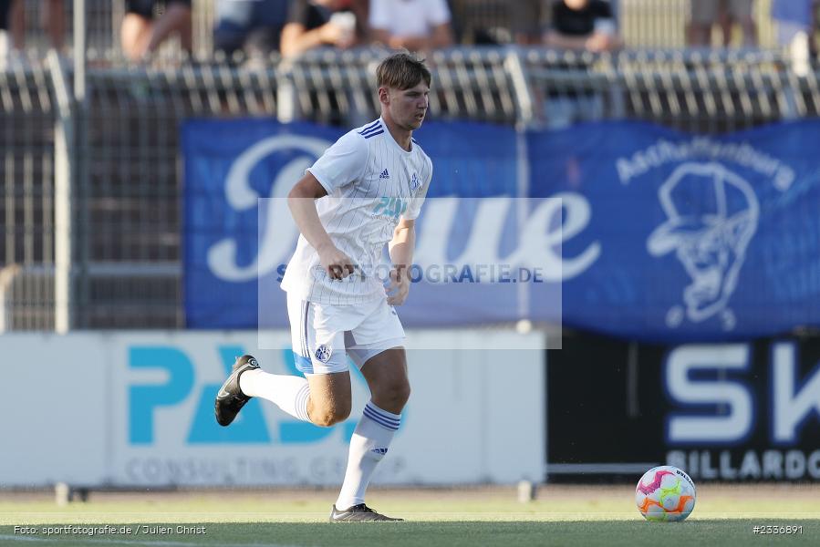 Niklas Borger, Stadion am Schönbusch, Aschaffenburg, 12.08.2022, BFV, sport, action, Fussball, August 2022, Saison 2022/2023, RB, Regionalliga Bayern, SGF, SVA, SpVgg Greuther Fürth II, SV Viktoria Aschaffenburg - Bild-ID: 2336891 Niklas Borger, Stadion am Schönbusch, Aschaffenburg, 12.08.2022, BFV, sport, action, Fussball, August 2022, Saison 2022/2023, RB, Regionalliga Bayern, SGF, SVA, SpVgg Greuther Fürth II, SV Viktoria Aschaffenburg - Bild-ID: 2336891