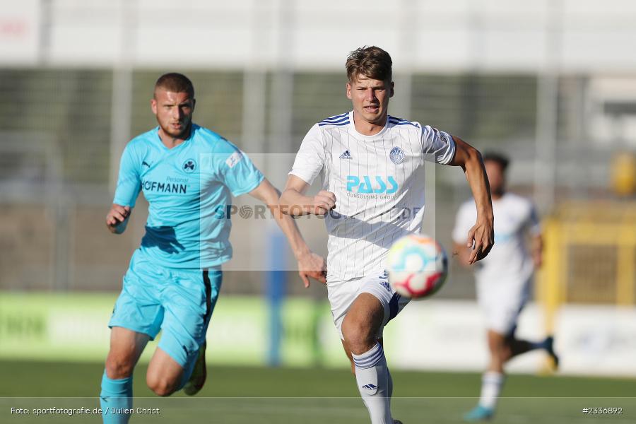 Niklas Borger, Stadion am Schönbusch, Aschaffenburg, 12.08.2022, BFV, sport, action, Fussball, August 2022, Saison 2022/2023, RB, Regionalliga Bayern, SGF, SVA, SpVgg Greuther Fürth II, SV Viktoria Aschaffenburg - Bild-ID: 2336892 Niklas Borger, Stadion am Schönbusch, Aschaffenburg, 12.08.2022, BFV, sport, action, Fussball, August 2022, Saison 2022/2023, RB, Regionalliga Bayern, SGF, SVA, SpVgg Greuther Fürth II, SV Viktoria Aschaffenburg - Bild-ID: 2336892