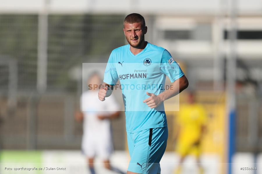 David Ismail, Stadion am Schönbusch, Aschaffenburg, 12.08.2022, BFV, sport, action, Fussball, August 2022, Saison 2022/2023, RB, Regionalliga Bayern, SGF, SVA, SpVgg Greuther Fürth II, SV Viktoria Aschaffenburg - Bild-ID: 2336894 David Ismail, Stadion am Schönbusch, Aschaffenburg, 12.08.2022, BFV, sport, action, Fussball, August 2022, Saison 2022/2023, RB, Regionalliga Bayern, SGF, SVA, SpVgg Greuther Fürth II, SV Viktoria Aschaffenburg - Bild-ID: 2336894