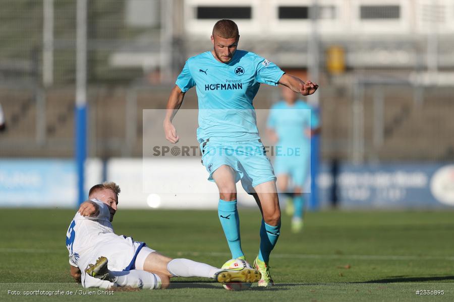 Jan Stein, Stadion am Schönbusch, Aschaffenburg, 12.08.2022, BFV, sport, action, Fussball, August 2022, Saison 2022/2023, RB, Regionalliga Bayern, SGF, SVA, SpVgg Greuther Fürth II, SV Viktoria Aschaffenburg - Bild-ID: 2336895 Jan Stein, Stadion am Schönbusch, Aschaffenburg, 12.08.2022, BFV, sport, action, Fussball, August 2022, Saison 2022/2023, RB, Regionalliga Bayern, SGF, SVA, SpVgg Greuther Fürth II, SV Viktoria Aschaffenburg - Bild-ID: 2336895
