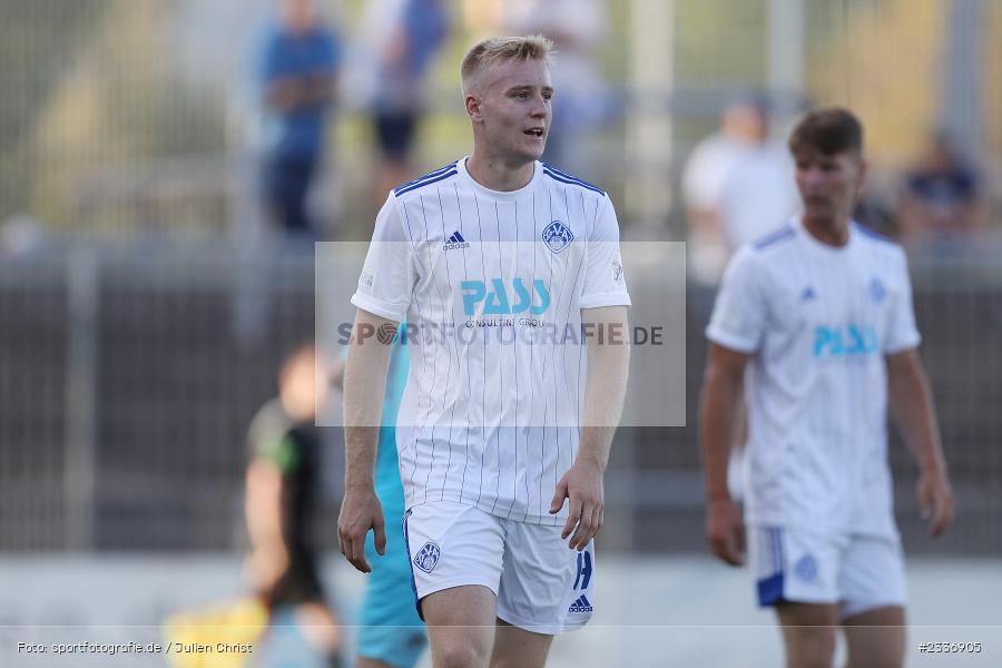 Jan Stein, Stadion am Schönbusch, Aschaffenburg, 12.08.2022, BFV, sport, action, Fussball, August 2022, Saison 2022/2023, RB, Regionalliga Bayern, SGF, SVA, SpVgg Greuther Fürth II, SV Viktoria Aschaffenburg - Bild-ID: 2336905 Jan Stein, Stadion am Schönbusch, Aschaffenburg, 12.08.2022, BFV, sport, action, Fussball, August 2022, Saison 2022/2023, RB, Regionalliga Bayern, SGF, SVA, SpVgg Greuther Fürth II, SV Viktoria Aschaffenburg - Bild-ID: 2336905