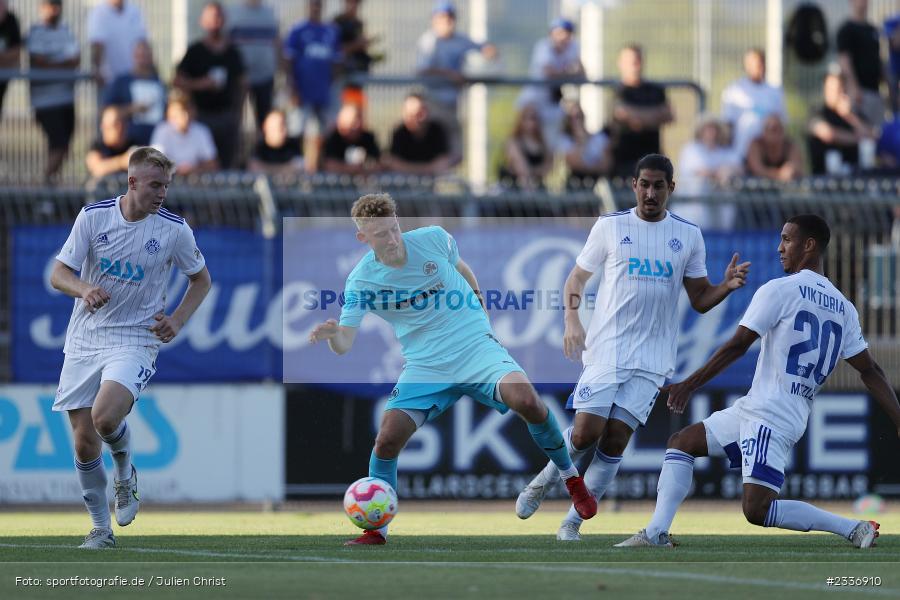 Robin Littig, Stadion am Schönbusch, Aschaffenburg, 12.08.2022, BFV, sport, action, Fussball, August 2022, Saison 2022/2023, RB, Regionalliga Bayern, SGF, SVA, SpVgg Greuther Fürth II, SV Viktoria Aschaffenburg - Bild-ID: 2336910 Robin Littig, Stadion am Schönbusch, Aschaffenburg, 12.08.2022, BFV, sport, action, Fussball, August 2022, Saison 2022/2023, RB, Regionalliga Bayern, SGF, SVA, SpVgg Greuther Fürth II, SV Viktoria Aschaffenburg - Bild-ID: 2336910