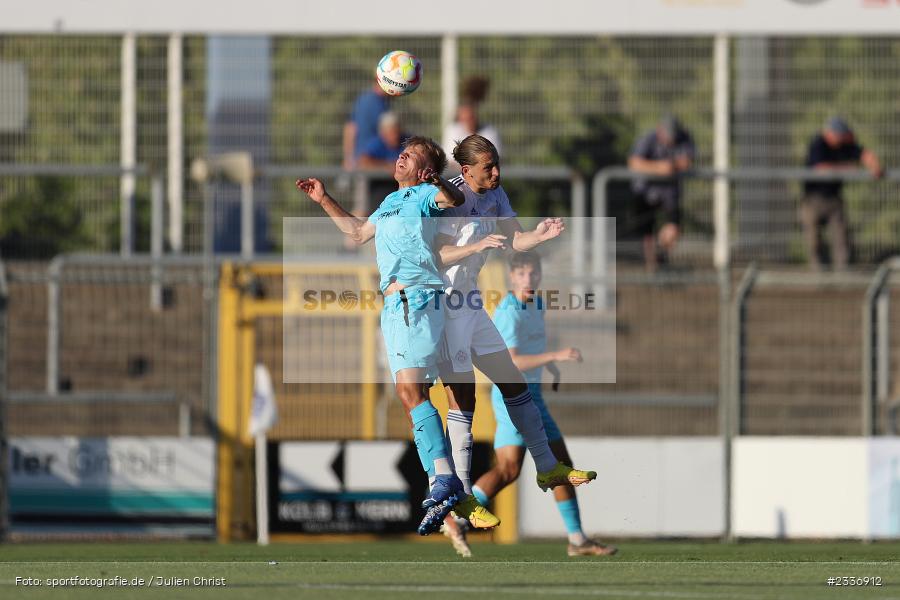 Nicolas Hebisch, Stadion am Schönbusch, Aschaffenburg, 12.08.2022, BFV, sport, action, Fussball, August 2022, Saison 2022/2023, RB, Regionalliga Bayern, SGF, SVA, SpVgg Greuther Fürth II, SV Viktoria Aschaffenburg - Bild-ID: 2336912 Nicolas Hebisch, Stadion am Schönbusch, Aschaffenburg, 12.08.2022, BFV, sport, action, Fussball, August 2022, Saison 2022/2023, RB, Regionalliga Bayern, SGF, SVA, SpVgg Greuther Fürth II, SV Viktoria Aschaffenburg - Bild-ID: 2336912