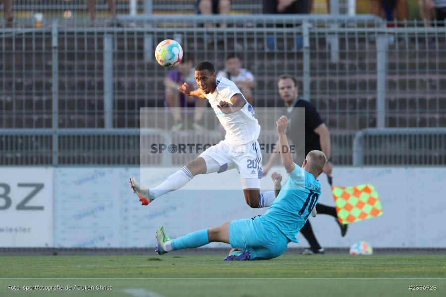 Felix Metzler, Stadion am Schönbusch, Aschaffenburg, 12.08.2022, BFV, sport, action, Fussball, August 2022, Saison 2022/2023, RB, Regionalliga Bayern, SGF, SVA, SpVgg Greuther Fürth II, SV Viktoria Aschaffenburg - Bild-ID: 2336928 Felix Metzler, Stadion am Schönbusch, Aschaffenburg, 12.08.2022, BFV, sport, action, Fussball, August 2022, Saison 2022/2023, RB, Regionalliga Bayern, SGF, SVA, SpVgg Greuther Fürth II, SV Viktoria Aschaffenburg - Bild-ID: 2336928