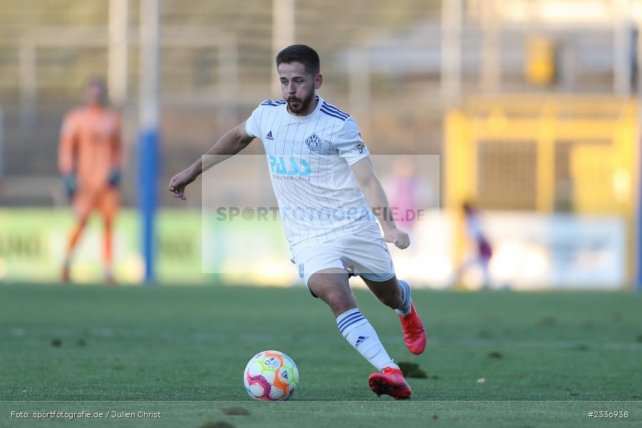 Silas Tom Zehnder, Stadion am Schönbusch, Aschaffenburg, 12.08.2022, BFV, sport, action, Fussball, August 2022, Saison 2022/2023, RB, Regionalliga Bayern, SGF, SVA, SpVgg Greuther Fürth II, SV Viktoria Aschaffenburg - Bild-ID: 2336938 Silas Tom Zehnder, Stadion am Schönbusch, Aschaffenburg, 12.08.2022, BFV, sport, action, Fussball, August 2022, Saison 2022/2023, RB, Regionalliga Bayern, SGF, SVA, SpVgg Greuther Fürth II, SV Viktoria Aschaffenburg - Bild-ID: 2336938