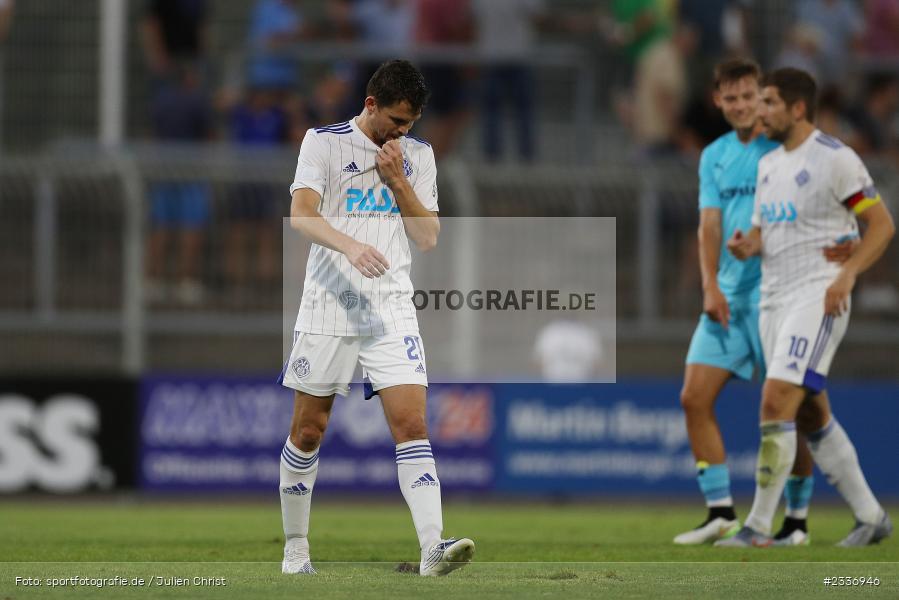 enttäuscht, Daniel Cheron, Stadion am Schönbusch, Aschaffenburg, 12.08.2022, BFV, sport, action, Fussball, August 2022, Saison 2022/2023, RB, Regionalliga Bayern, SGF, SVA, SpVgg Greuther Fürth II, SV Viktoria Aschaffenburg - Bild-ID: 2336946 enttäuscht, Daniel Cheron, Stadion am Schönbusch, Aschaffenburg, 12.08.2022, BFV, sport, action, Fussball, August 2022, Saison 2022/2023, RB, Regionalliga Bayern, SGF, SVA, SpVgg Greuther Fürth II, SV Viktoria Aschaffenburg - Bild-ID: 2336946