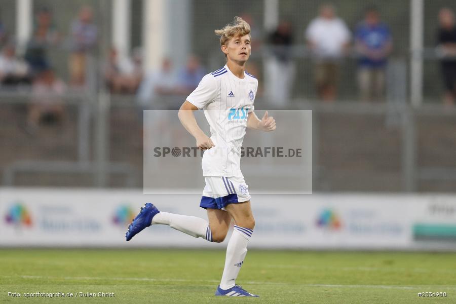 Kai Philipp, Stadion am Schönbusch, Aschaffenburg, 12.08.2022, BFV, sport, action, Fussball, August 2022, Saison 2022/2023, RB, Regionalliga Bayern, SGF, SVA, SpVgg Greuther Fürth II, SV Viktoria Aschaffenburg - Bild-ID: 2336958