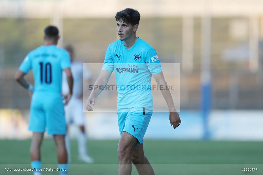 Elias Kratzer, Stadion am Schönbusch, Aschaffenburg, 12.08.2022, BFV, sport, action, Fussball, August 2022, Saison 2022/2023, RB, Regionalliga Bayern, SGF, SVA, SpVgg Greuther Fürth II, SV Viktoria Aschaffenburg - Bild-ID: 2336979 Elias Kratzer, Stadion am Schönbusch, Aschaffenburg, 12.08.2022, BFV, sport, action, Fussball, August 2022, Saison 2022/2023, RB, Regionalliga Bayern, SGF, SVA, SpVgg Greuther Fürth II, SV Viktoria Aschaffenburg - Bild-ID: 2336979