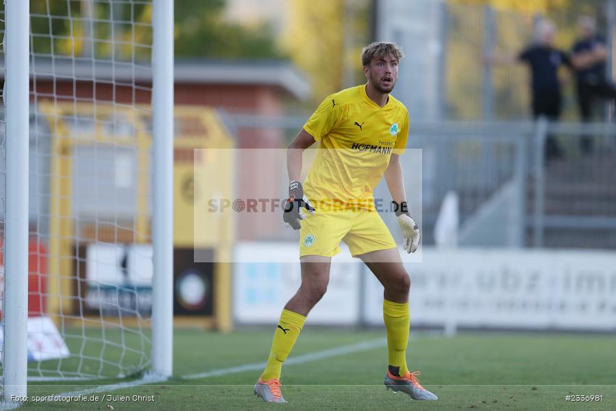 Lasse Schulz, Stadion am Schönbusch, Aschaffenburg, 12.08.2022, BFV, sport, action, Fussball, August 2022, Saison 2022/2023, RB, Regionalliga Bayern, SGF, SVA, SpVgg Greuther Fürth II, SV Viktoria Aschaffenburg - Bild-ID: 2336981 Lasse Schulz, Stadion am Schönbusch, Aschaffenburg, 12.08.2022, BFV, sport, action, Fussball, August 2022, Saison 2022/2023, RB, Regionalliga Bayern, SGF, SVA, SpVgg Greuther Fürth II, SV Viktoria Aschaffenburg - Bild-ID: 2336981