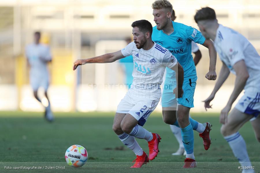 Silas Tom Zehnder, Stadion am Schönbusch, Aschaffenburg, 12.08.2022, BFV, sport, action, Fussball, August 2022, Saison 2022/2023, RB, Regionalliga Bayern, SGF, SVA, SpVgg Greuther Fürth II, SV Viktoria Aschaffenburg - Bild-ID: 2336982 Silas Tom Zehnder, Stadion am Schönbusch, Aschaffenburg, 12.08.2022, BFV, sport, action, Fussball, August 2022, Saison 2022/2023, RB, Regionalliga Bayern, SGF, SVA, SpVgg Greuther Fürth II, SV Viktoria Aschaffenburg - Bild-ID: 2336982