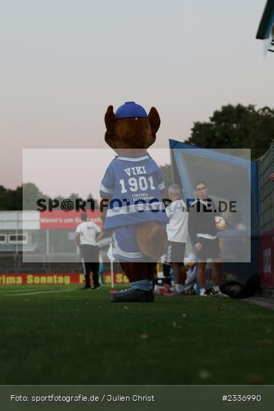 Viki, Maskottchen, Stadion am Schönbusch, Aschaffenburg, 12.08.2022, BFV, sport, action, Fussball, August 2022, Saison 2022/2023, RB, Regionalliga Bayern, SGF, SVA, SpVgg Greuther Fürth II, SV Viktoria Aschaffenburg - Bild-ID: 2336990 Viki, Maskottchen, Stadion am Schönbusch, Aschaffenburg, 12.08.2022, BFV, sport, action, Fussball, August 2022, Saison 2022/2023, RB, Regionalliga Bayern, SGF, SVA, SpVgg Greuther Fürth II, SV Viktoria Aschaffenburg - Bild-ID: 2336990