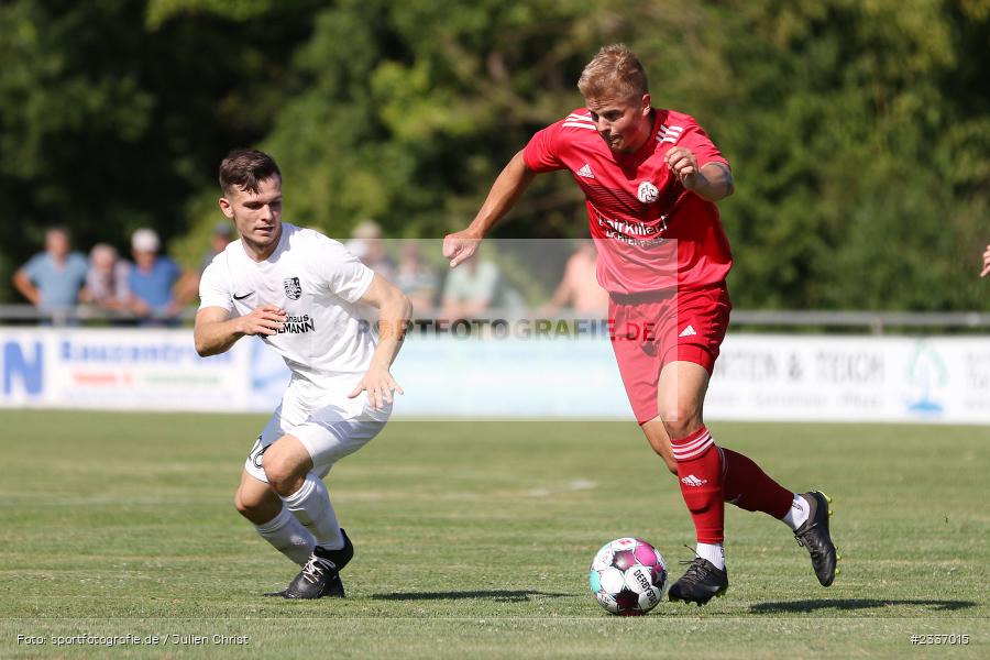 Leon Holzheid, Sportgelände, Karlburg, 13.08.2022, BFV, sport, action, Fussball, August 2022, Saison 2022/2023, Landesliga Nordwest, FCL, TSV, 1. FC Lichtenfels, TSV Karlburg - Bild-ID: 2337015