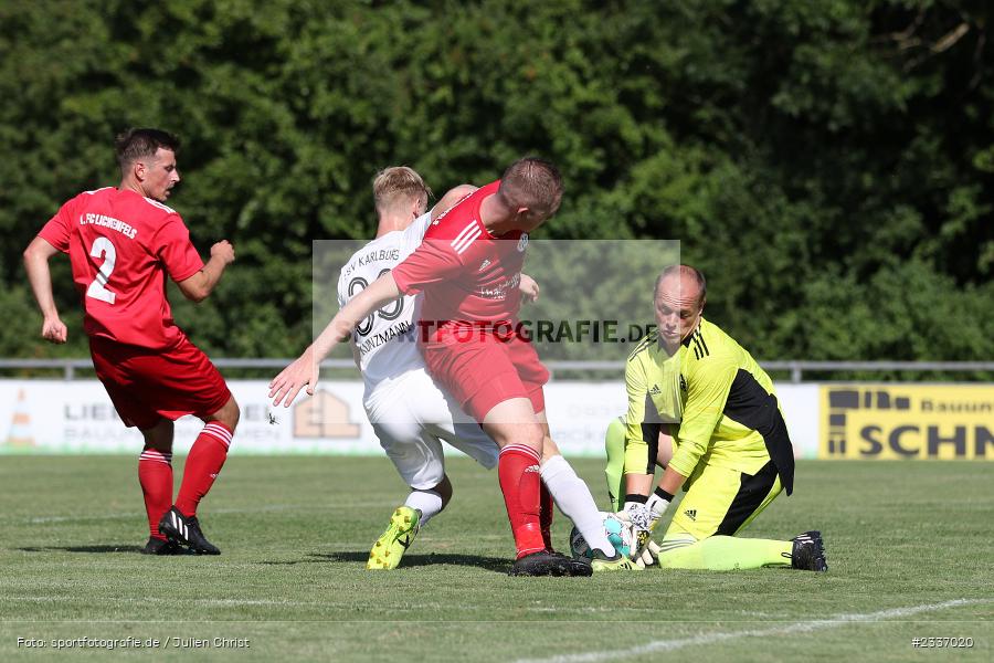 Niklas Weise, Sportgelände, Karlburg, 13.08.2022, BFV, sport, action, Fussball, August 2022, Saison 2022/2023, Landesliga Nordwest, FCL, TSV, 1. FC Lichtenfels, TSV Karlburg - Bild-ID: 2337020