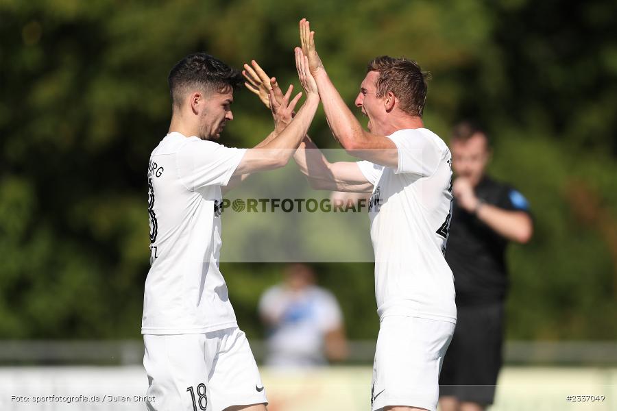 Sebastian Fries, Sportgelände, Karlburg, 13.08.2022, BFV, sport, action, Fussball, August 2022, Saison 2022/2023, Landesliga Nordwest, FCL, TSV, 1. FC Lichtenfels, TSV Karlburg - Bild-ID: 2337049