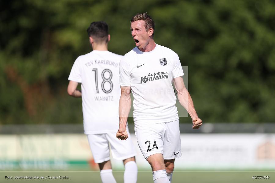 Sebastian Fries, Sportgelände, Karlburg, 13.08.2022, BFV, sport, action, Fussball, August 2022, Saison 2022/2023, Landesliga Nordwest, FCL, TSV, 1. FC Lichtenfels, TSV Karlburg - Bild-ID: 2337050