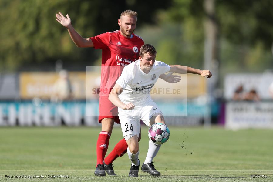 Sebastian Fries, Sportgelände, Karlburg, 13.08.2022, BFV, sport, action, Fussball, August 2022, Saison 2022/2023, Landesliga Nordwest, FCL, TSV, 1. FC Lichtenfels, TSV Karlburg - Bild-ID: 2337056