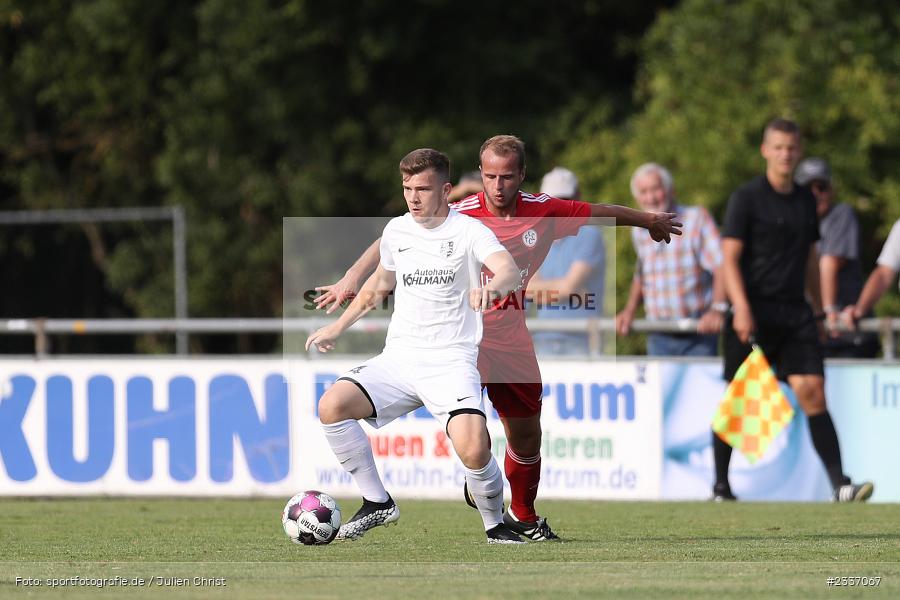 Luis Kohlmann, Sportgelände, Karlburg, 13.08.2022, BFV, sport, action, Fussball, August 2022, Saison 2022/2023, Landesliga Nordwest, FCL, TSV, 1. FC Lichtenfels, TSV Karlburg - Bild-ID: 2337067