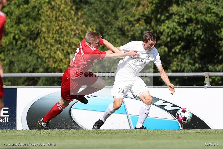 Sebastian Fries, Sportgelände, Karlburg, 13.08.2022, BFV, sport, action, Fussball, August 2022, Saison 2022/2023, Landesliga Nordwest, FCL, TSV, 1. FC Lichtenfels, TSV Karlburg - Bild-ID: 2337079