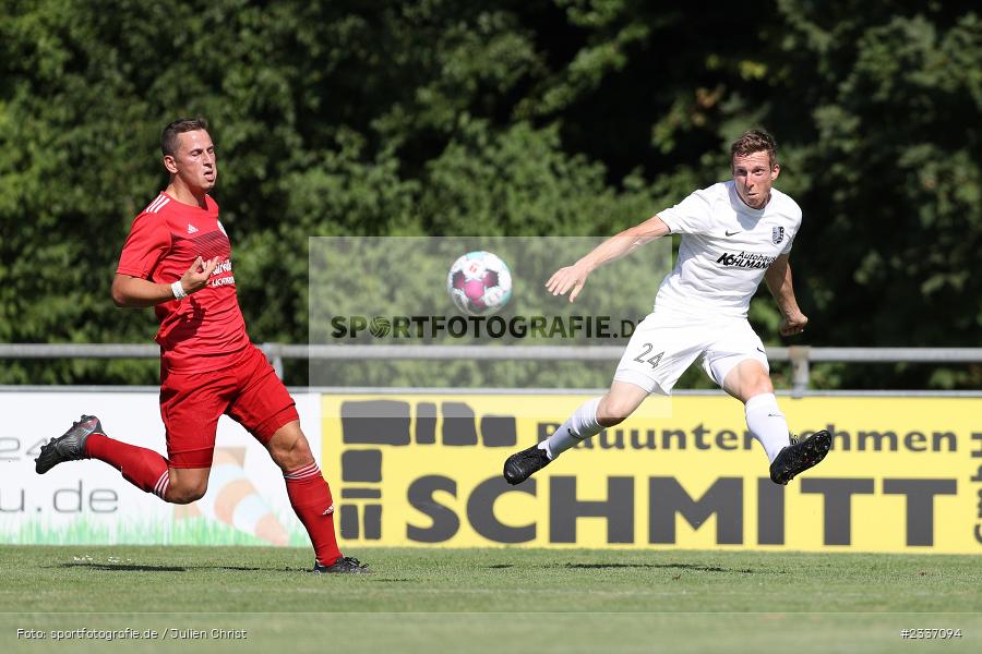 Sebastian Fries, Sportgelände, Karlburg, 13.08.2022, BFV, sport, action, Fussball, August 2022, Saison 2022/2023, Landesliga Nordwest, FCL, TSV, 1. FC Lichtenfels, TSV Karlburg - Bild-ID: 2337094