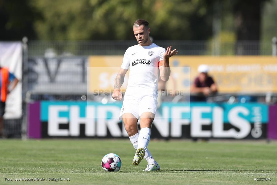 Marvin Schramm, Sportgelände, Karlburg, 13.08.2022, BFV, sport, action, Fussball, August 2022, Saison 2022/2023, Landesliga Nordwest, FCL, TSV, 1. FC Lichtenfels, TSV Karlburg - Bild-ID: 2337095