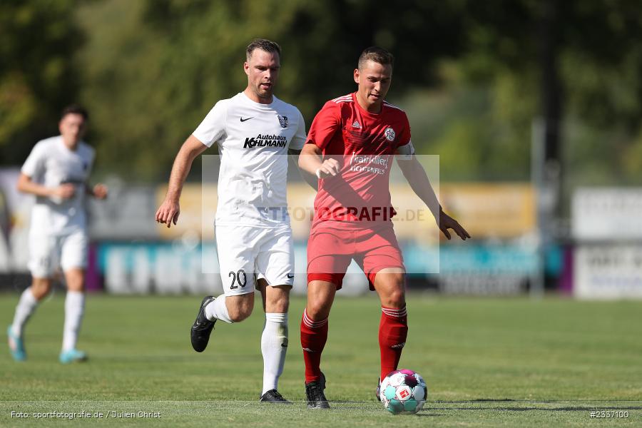 Tobias Zollnhofer, Sportgelände, Karlburg, 13.08.2022, BFV, sport, action, Fussball, August 2022, Saison 2022/2023, Landesliga Nordwest, FCL, TSV, 1. FC Lichtenfels, TSV Karlburg - Bild-ID: 2337100