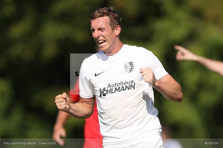 Sebastian Fries, Sportgelände, Karlburg, 13.08.2022, BFV, sport, action, Fussball, August 2022, Saison 2022/2023, Landesliga Nordwest, FCL, TSV, 1. FC Lichtenfels, TSV Karlburg - Bild-ID: 2337105