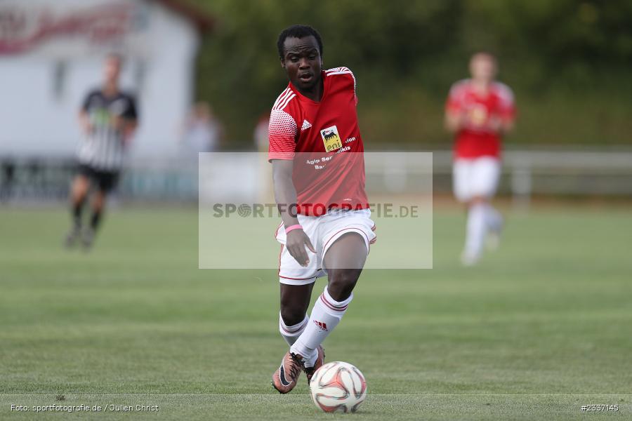 Ronald Okoth, Sportgelände, Zellingen, 14.08.2022, BFV, sport, action, Fussball, August 2022, Saison 2022/2023, Kreisliga Würzburg, SVA, TSV, SV Altfeld, TSV Retzbach - Bild-ID: 2337145