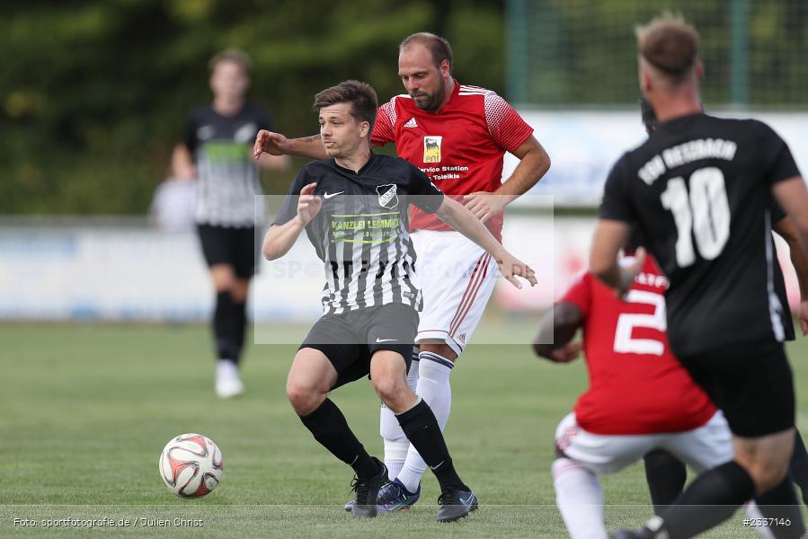 Dominik Hehrlein, Sportgelände, Zellingen, 14.08.2022, BFV, sport, action, Fussball, August 2022, Saison 2022/2023, Kreisliga Würzburg, SVA, TSV, SV Altfeld, TSV Retzbach - Bild-ID: 2337146