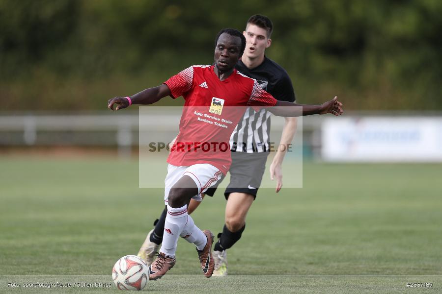 Ronald Okoth, Sportgelände, Zellingen, 14.08.2022, BFV, sport, action, Fussball, August 2022, Saison 2022/2023, Kreisliga Würzburg, SVA, TSV, SV Altfeld, TSV Retzbach - Bild-ID: 2337189