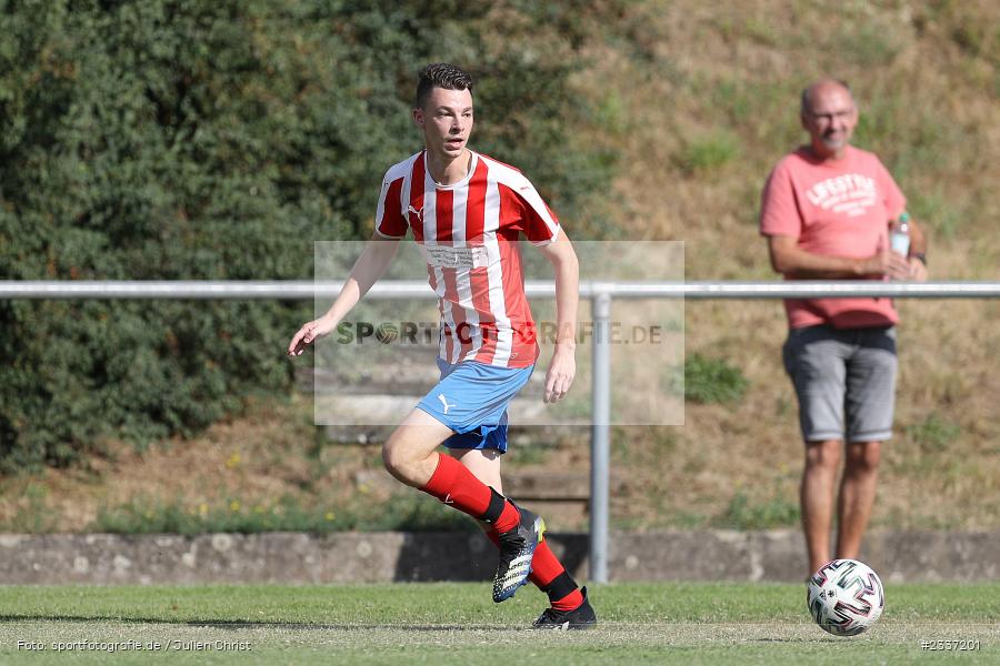 Yves Krumpholz, Sportgelände, Wernfeld, 14.08.2022, BFV, sport, action, Fussball, August 2022, Saison 2022/2023, Kreisklasse Würzburg, FCK, FVWA, (SG) FC Karsbach, FV Wernfeld/Adelsberg - Bild-ID: 2337201