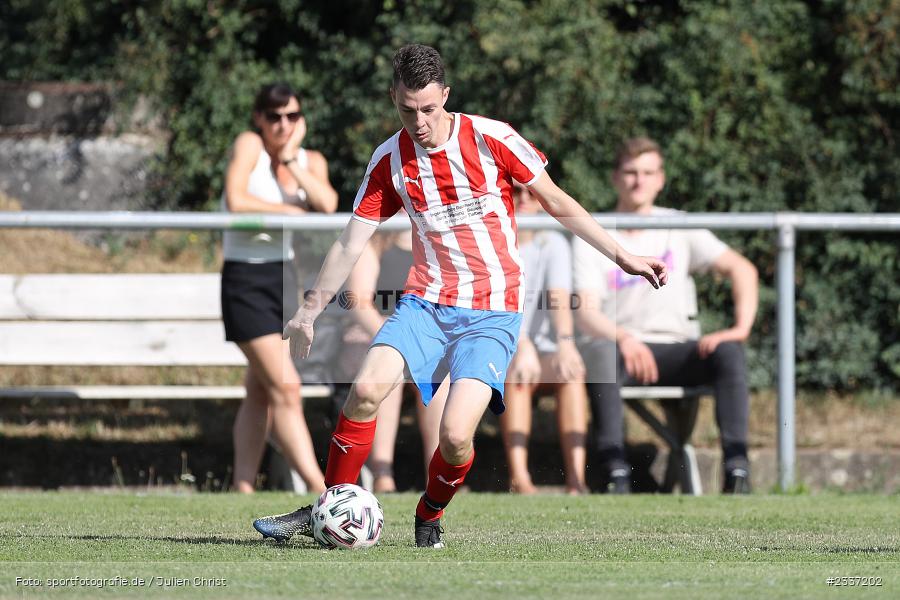 Yves Krumpholz, Sportgelände, Wernfeld, 14.08.2022, BFV, sport, action, Fussball, August 2022, Saison 2022/2023, Kreisklasse Würzburg, FCK, FVWA, (SG) FC Karsbach, FV Wernfeld/Adelsberg - Bild-ID: 2337202