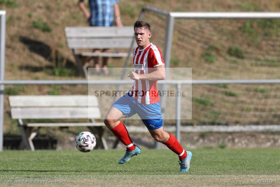 Lukas Müller, Sportgelände, Wernfeld, 14.08.2022, BFV, sport, action, Fussball, August 2022, Saison 2022/2023, Kreisklasse Würzburg, FCK, FVWA, (SG) FC Karsbach, FV Wernfeld/Adelsberg - Bild-ID: 2337221