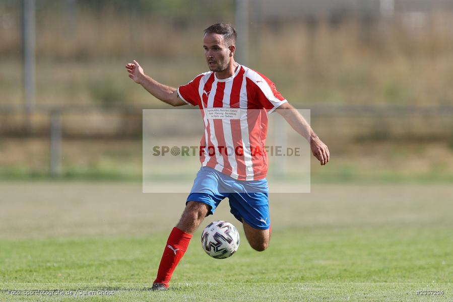 William Vielwerth, Sportgelände, Wernfeld, 14.08.2022, BFV, sport, action, Fussball, August 2022, Saison 2022/2023, Kreisklasse Würzburg, FCK, FVWA, (SG) FC Karsbach, FV Wernfeld/Adelsberg - Bild-ID: 2337224