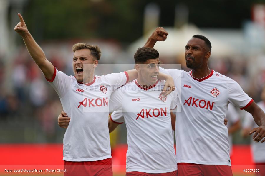 Thomas Haas, FLYERALARM Arena, Würzburg, 19.08.2022, BFV, sport, action, Fussball, August 2022, Saison 2022/2023, RLB, 7. Spieltag, Regionalliga Bayern, VIL, DJK, FWK, DJK Vilzing, FC Würzburger Kickers - Bild-ID: 2337238