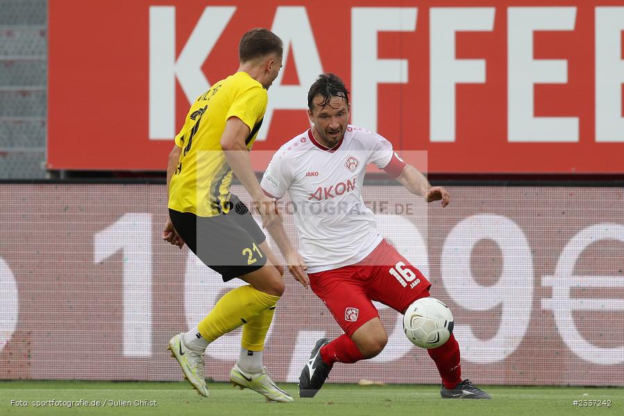 Peter Kurzweg, FLYERALARM Arena, Würzburg, 19.08.2022, BFV, sport, action, Fussball, August 2022, Saison 2022/2023, RLB, 7. Spieltag, Regionalliga Bayern, VIL, DJK, FWK, DJK Vilzing, FC Würzburger Kickers - Bild-ID: 2337242