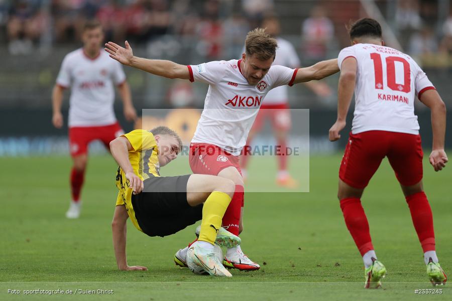 Sebastian Niedermayer, FLYERALARM Arena, Würzburg, 19.08.2022, BFV, sport, action, Fussball, August 2022, Saison 2022/2023, RLB, 7. Spieltag, Regionalliga Bayern, VIL, DJK, FWK, DJK Vilzing, FC Würzburger Kickers - Bild-ID: 2337243