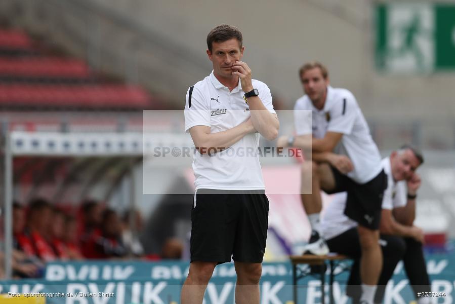 Josef Eibl, FLYERALARM Arena, Würzburg, 19.08.2022, BFV, sport, action, Fussball, August 2022, Saison 2022/2023, RLB, 7. Spieltag, Regionalliga Bayern, VIL, DJK, FWK, DJK Vilzing, FC Würzburger Kickers - Bild-ID: 2337244