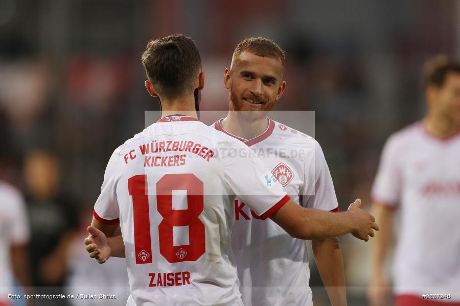 Benyas Solomon Junge-Abiol, FLYERALARM Arena, Würzburg, 19.08.2022, BFV, sport, action, Fussball, August 2022, Saison 2022/2023, RLB, 7. Spieltag, Regionalliga Bayern, VIL, DJK, FWK, DJK Vilzing, FC Würzburger Kickers - Bild-ID: 2337248