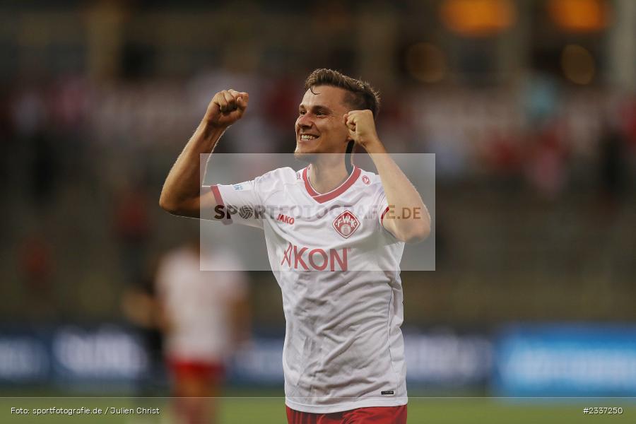 Maximilian Zaiser, FLYERALARM Arena, Würzburg, 19.08.2022, BFV, sport, action, Fussball, August 2022, Saison 2022/2023, RLB, 7. Spieltag, Regionalliga Bayern, VIL, DJK, FWK, DJK Vilzing, FC Würzburger Kickers - Bild-ID: 2337250