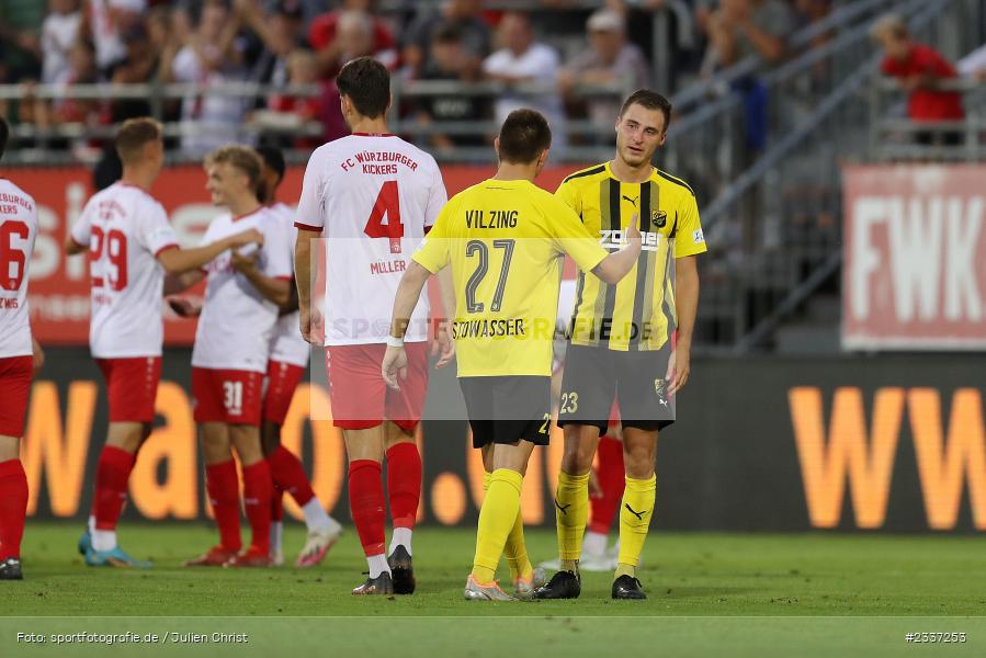 Franz Wendl, FLYERALARM Arena, Würzburg, 19.08.2022, BFV, sport, action, Fussball, August 2022, Saison 2022/2023, RLB, 7. Spieltag, Regionalliga Bayern, VIL, DJK, FWK, DJK Vilzing, FC Würzburger Kickers - Bild-ID: 2337253