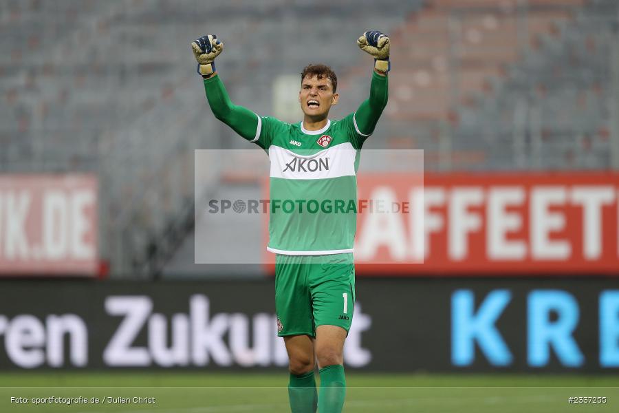 Marc Richter, FLYERALARM Arena, Würzburg, 19.08.2022, BFV, sport, action, Fussball, August 2022, Saison 2022/2023, RLB, 7. Spieltag, Regionalliga Bayern, VIL, DJK, FWK, DJK Vilzing, FC Würzburger Kickers - Bild-ID: 2337255