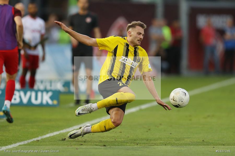 Tobias Hoch, FLYERALARM Arena, Würzburg, 19.08.2022, BFV, sport, action, Fussball, August 2022, Saison 2022/2023, RLB, 7. Spieltag, Regionalliga Bayern, VIL, DJK, FWK, DJK Vilzing, FC Würzburger Kickers - Bild-ID: 2337265