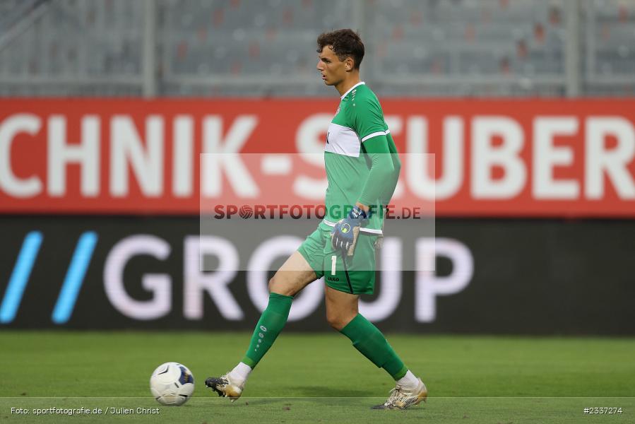 Marc Richter, FLYERALARM Arena, Würzburg, 19.08.2022, BFV, sport, action, Fussball, August 2022, Saison 2022/2023, RLB, 7. Spieltag, Regionalliga Bayern, VIL, DJK, FWK, DJK Vilzing, FC Würzburger Kickers - Bild-ID: 2337274