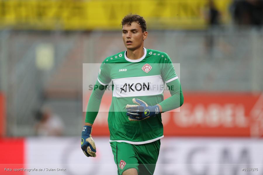 Marc Richter, FLYERALARM Arena, Würzburg, 19.08.2022, BFV, sport, action, Fussball, August 2022, Saison 2022/2023, RLB, 7. Spieltag, Regionalliga Bayern, VIL, DJK, FWK, DJK Vilzing, FC Würzburger Kickers - Bild-ID: 2337275