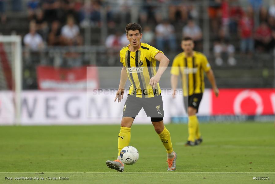 Jim-Patrick Müller, FLYERALARM Arena, Würzburg, 19.08.2022, BFV, sport, action, Fussball, August 2022, Saison 2022/2023, RLB, 7. Spieltag, Regionalliga Bayern, VIL, DJK, FWK, DJK Vilzing, FC Würzburger Kickers - Bild-ID: 2337276