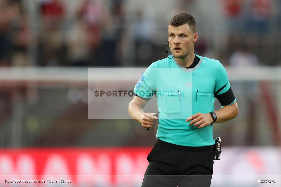 Elias Tiedeken, FLYERALARM Arena, Würzburg, 19.08.2022, BFV, sport, action, Fussball, August 2022, Saison 2022/2023, RLB, 7. Spieltag, Regionalliga Bayern, VIL, DJK, FWK, DJK Vilzing, FC Würzburger Kickers - Bild-ID: 2337278