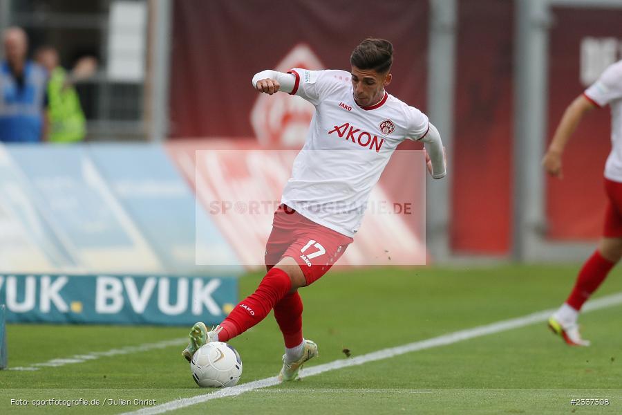 Ivan Franjic, FLYERALARM Arena, Würzburg, 19.08.2022, BFV, sport, action, Fussball, August 2022, Saison 2022/2023, RLB, 7. Spieltag, Regionalliga Bayern, VIL, DJK, FWK, DJK Vilzing, FC Würzburger Kickers - Bild-ID: 2337308