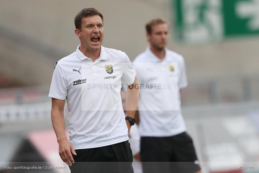 Josef Eibl, FLYERALARM Arena, Würzburg, 19.08.2022, BFV, sport, action, Fussball, August 2022, Saison 2022/2023, RLB, 7. Spieltag, Regionalliga Bayern, VIL, DJK, FWK, DJK Vilzing, FC Würzburger Kickers - Bild-ID: 2337312