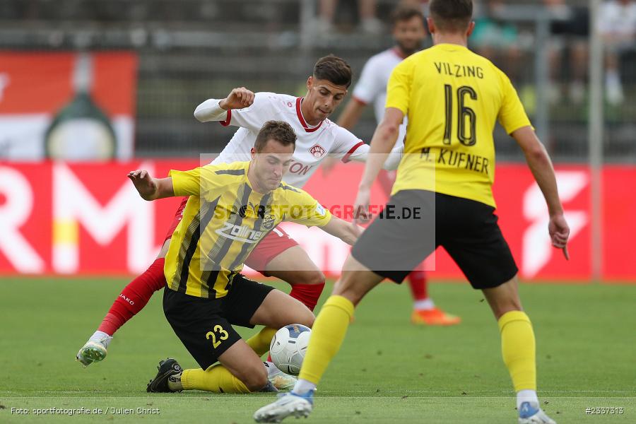 Franz Wendl, FLYERALARM Arena, Würzburg, 19.08.2022, BFV, sport, action, Fussball, August 2022, Saison 2022/2023, RLB, 7. Spieltag, Regionalliga Bayern, VIL, DJK, FWK, DJK Vilzing, FC Würzburger Kickers - Bild-ID: 2337313